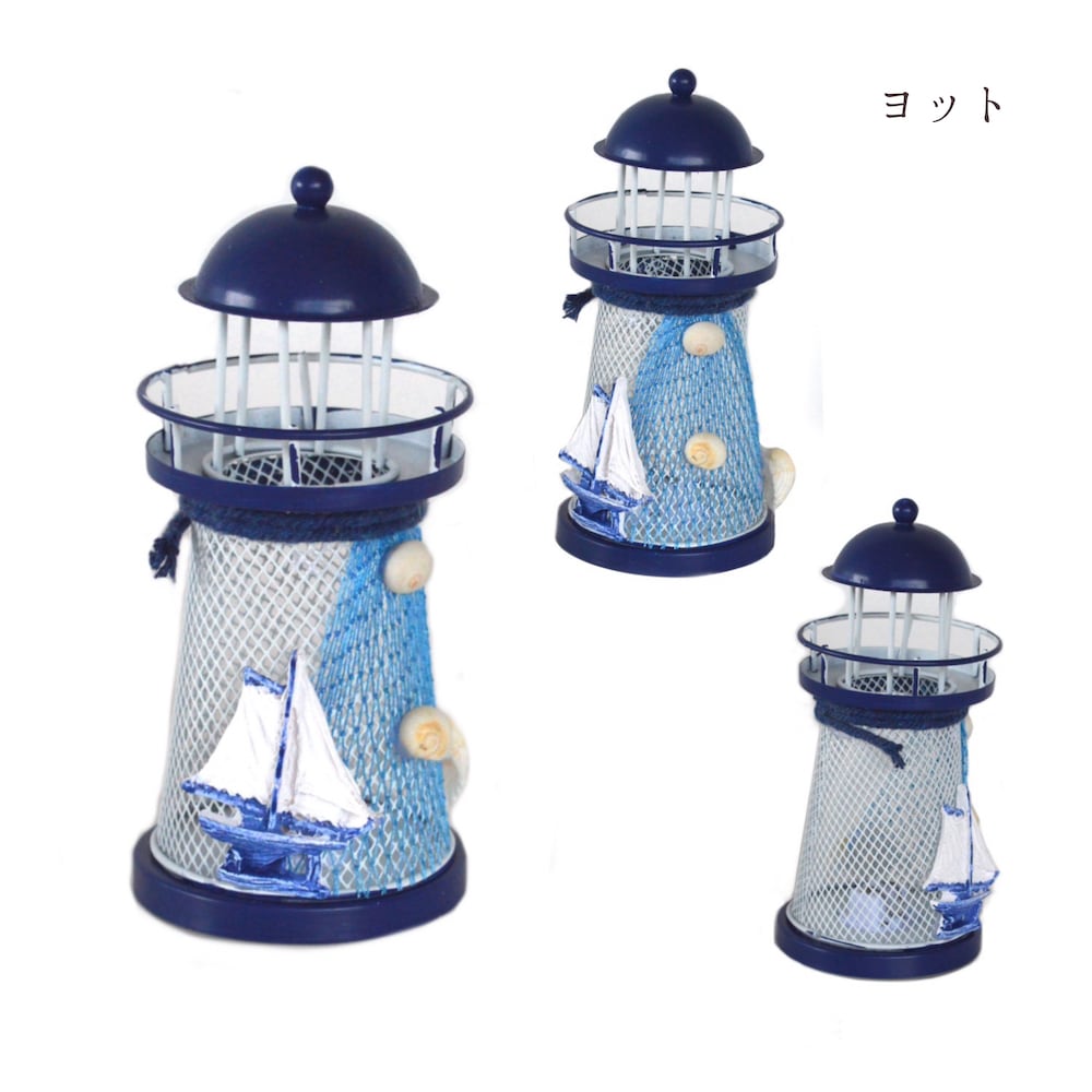 ♪未使用 海とヨットとカモメちゃんの置き物♪ ♪未使用 海とヨットとカモメちゃんの置き物