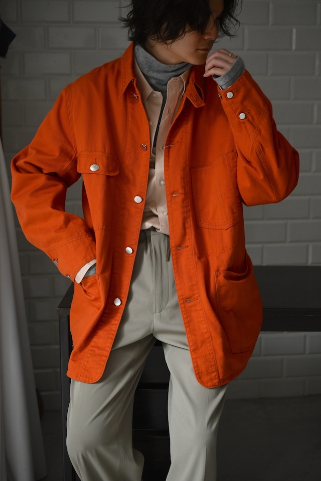 FOUNDOUR / WORK JACKET (ORANGE)