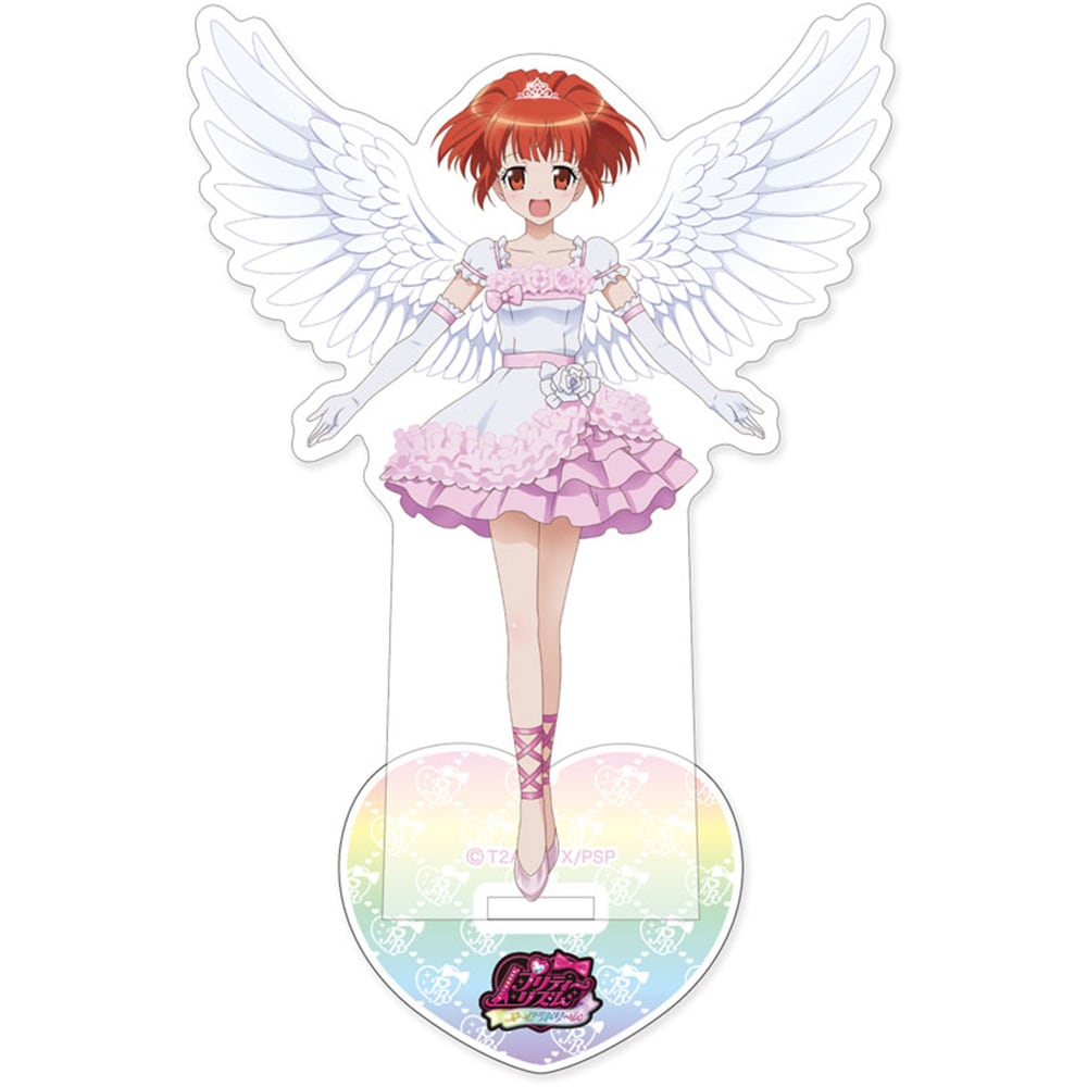 星*奨様 プリティーリズム 春音あいら 等身イラスト ハート缶バッジ 春