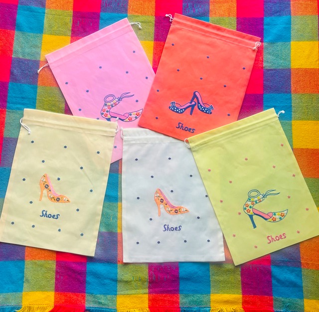 シューズバッグ❤️オフホワイト