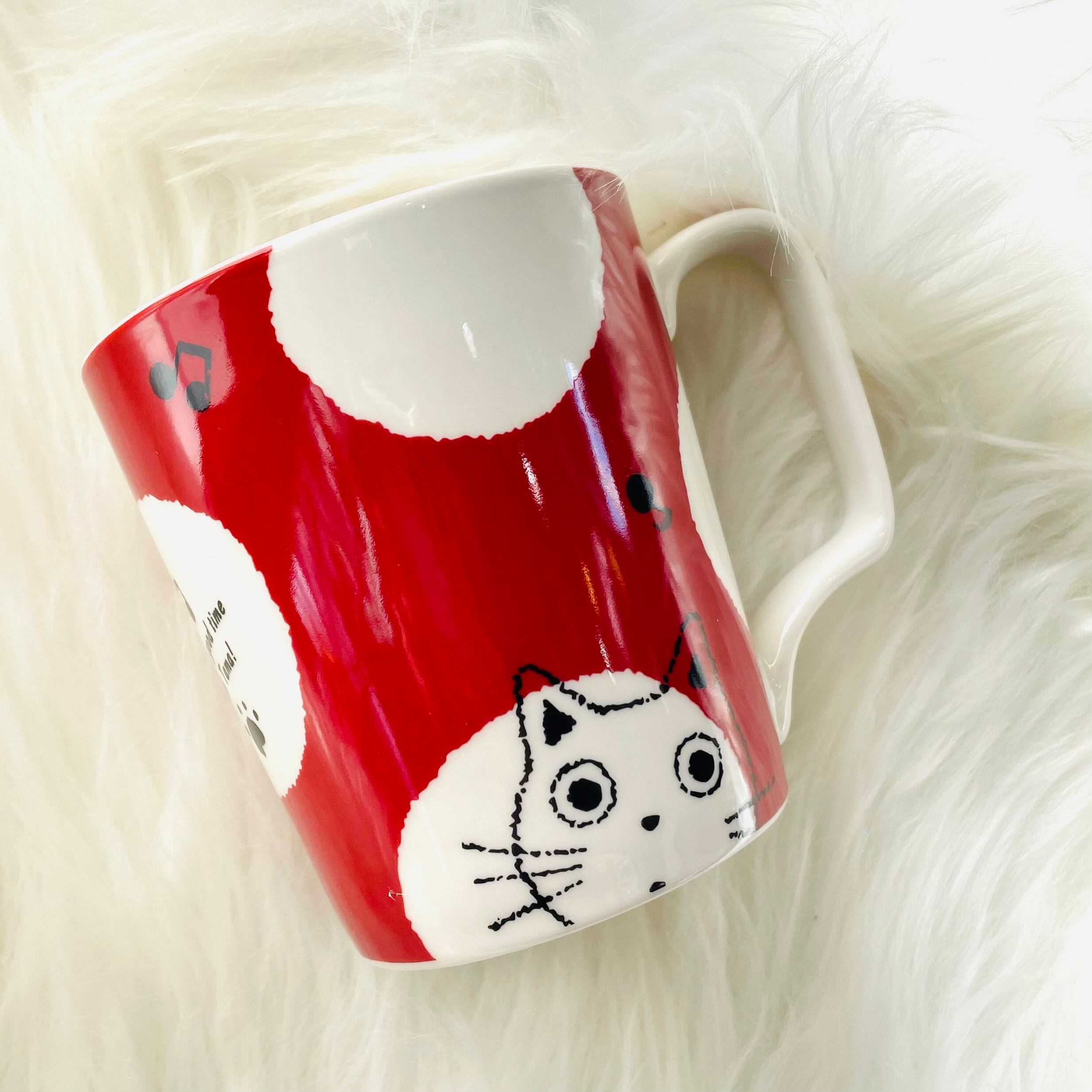 マグカップ| 猫 ねこ ネコ 猫雑貨 猫グッズ 猫柄 かわいい プレゼント 贈り物 おうち時間 おうちカフェ
