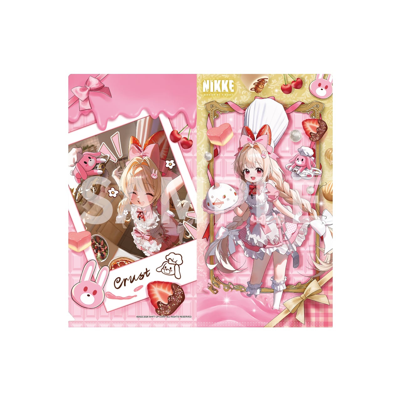 ストア限定】勝利の女神:NIKKE トレーディングチケットホルダー(SWEET ストア限定】勝利の女神:NIKKE トレーディングチケットホルダー(SWEET