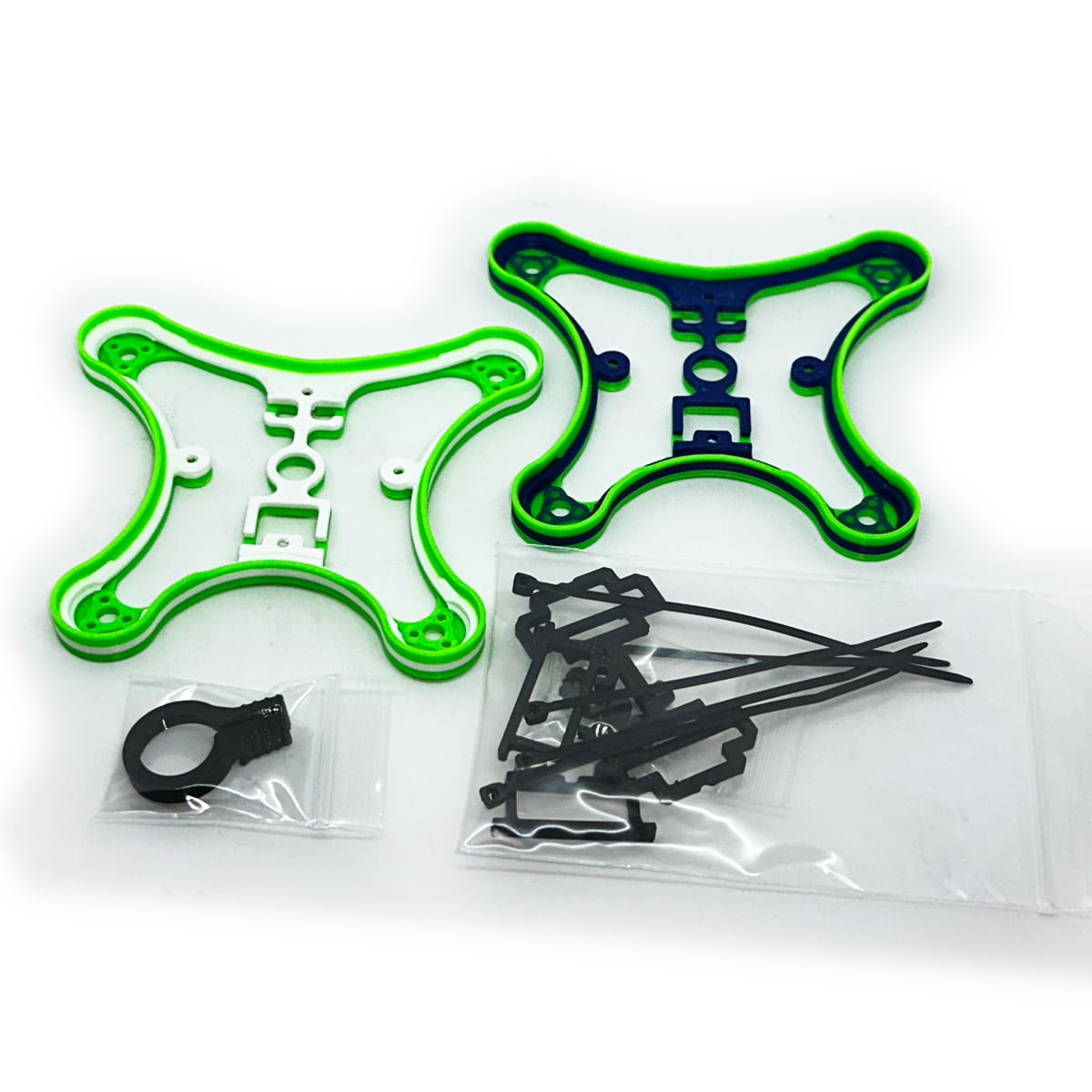 FPV ドローン　freestyle EZ-FPV] Ninja Pro V4 (2個入) Freestyle 1S MicroDrone FRAME SET