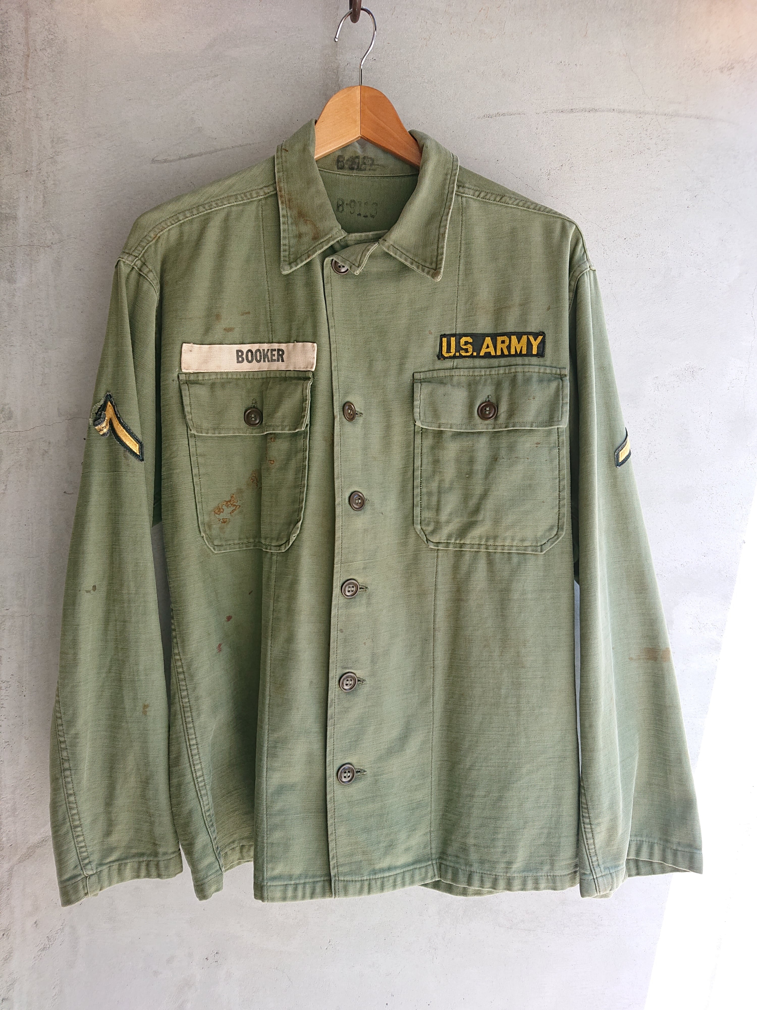 1960s US ARMY UTILITY SHIRTS