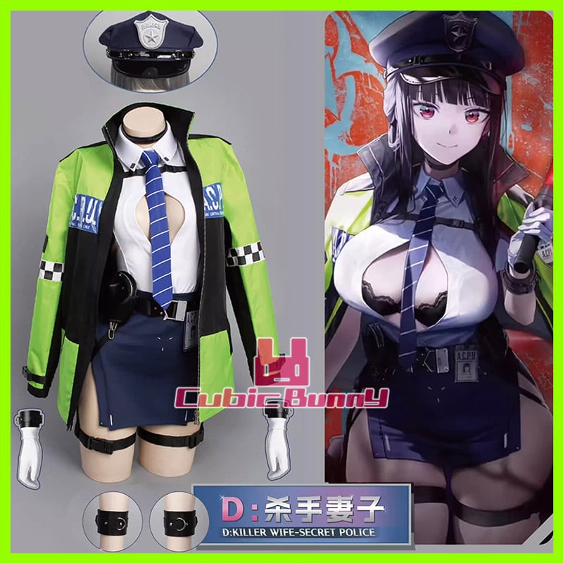 N○KKE D：キラーワイフ シークレットポリス（歪萌舍 コスプレ