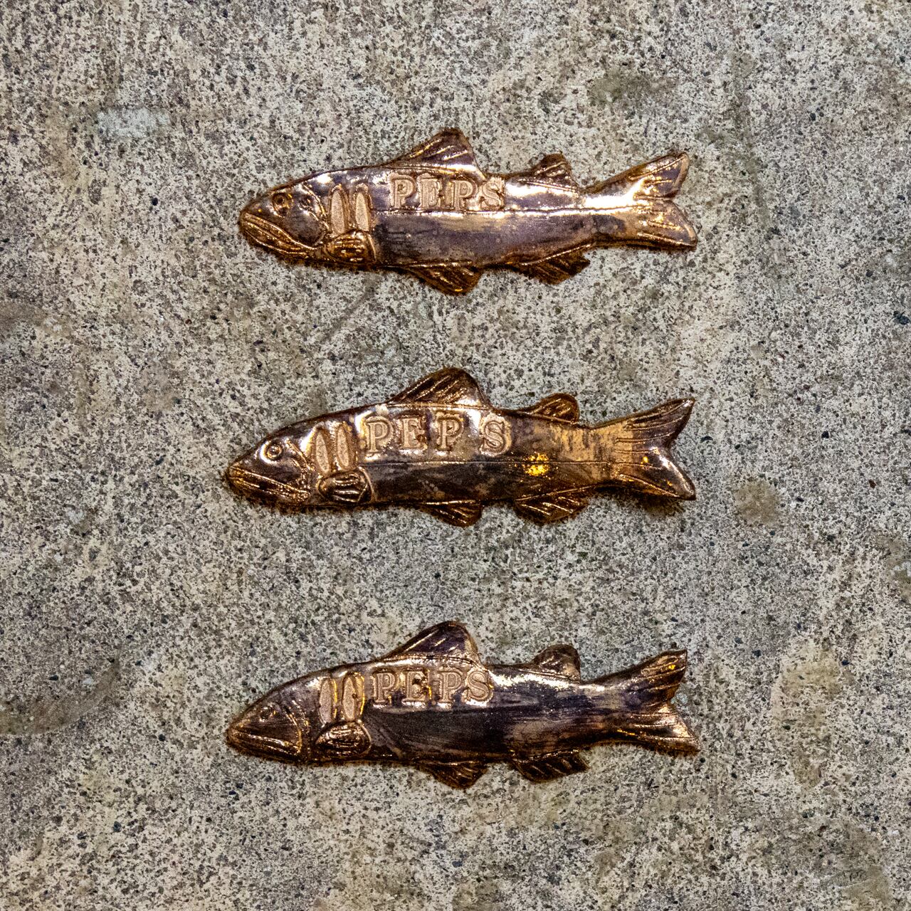 【アート一点物】ORGAN（福岡）購入 アイアンオブジェ 魚型 箸置き サカナ / 大江憲一 / PEPS Limited Items | PEPS
