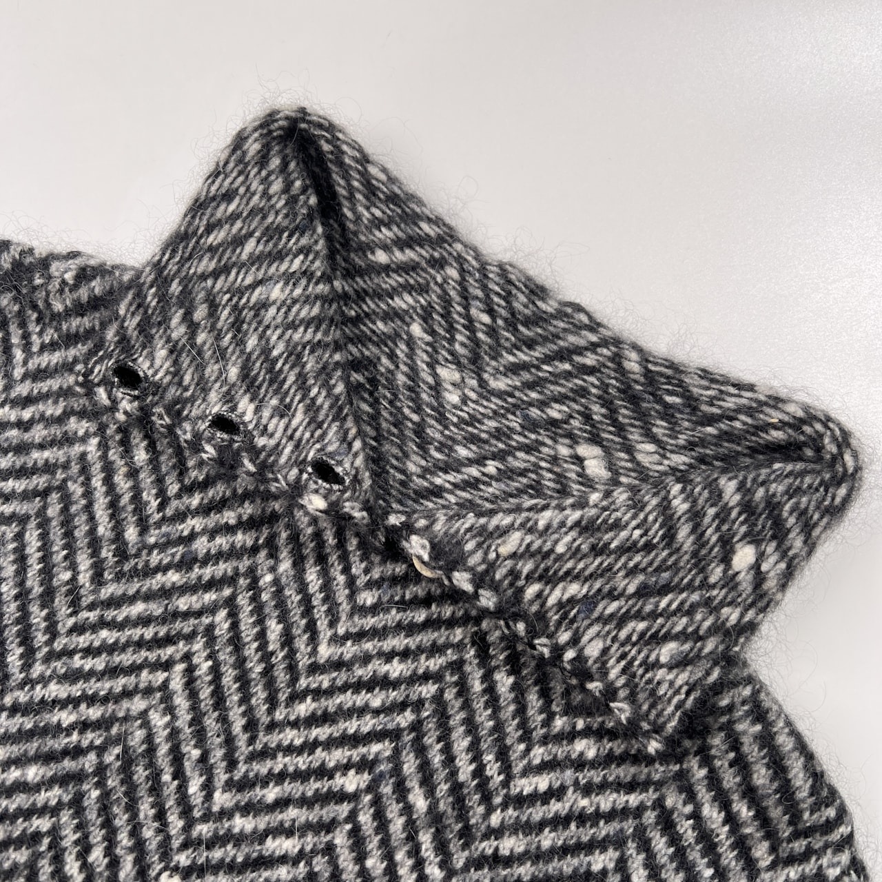 タグ付き 未使用品 49AV JUNKO SHIMADA ジュンコシマダ モヘア アンゴラ混 ハイネック 半袖 ニットセーター サイズ 38