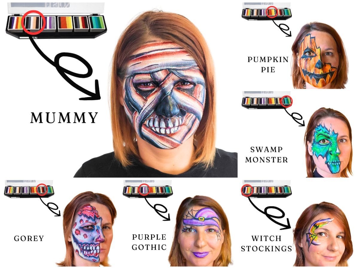 ナイトクリッターズ】Fusion Face Painting Palette | ルフレボディ