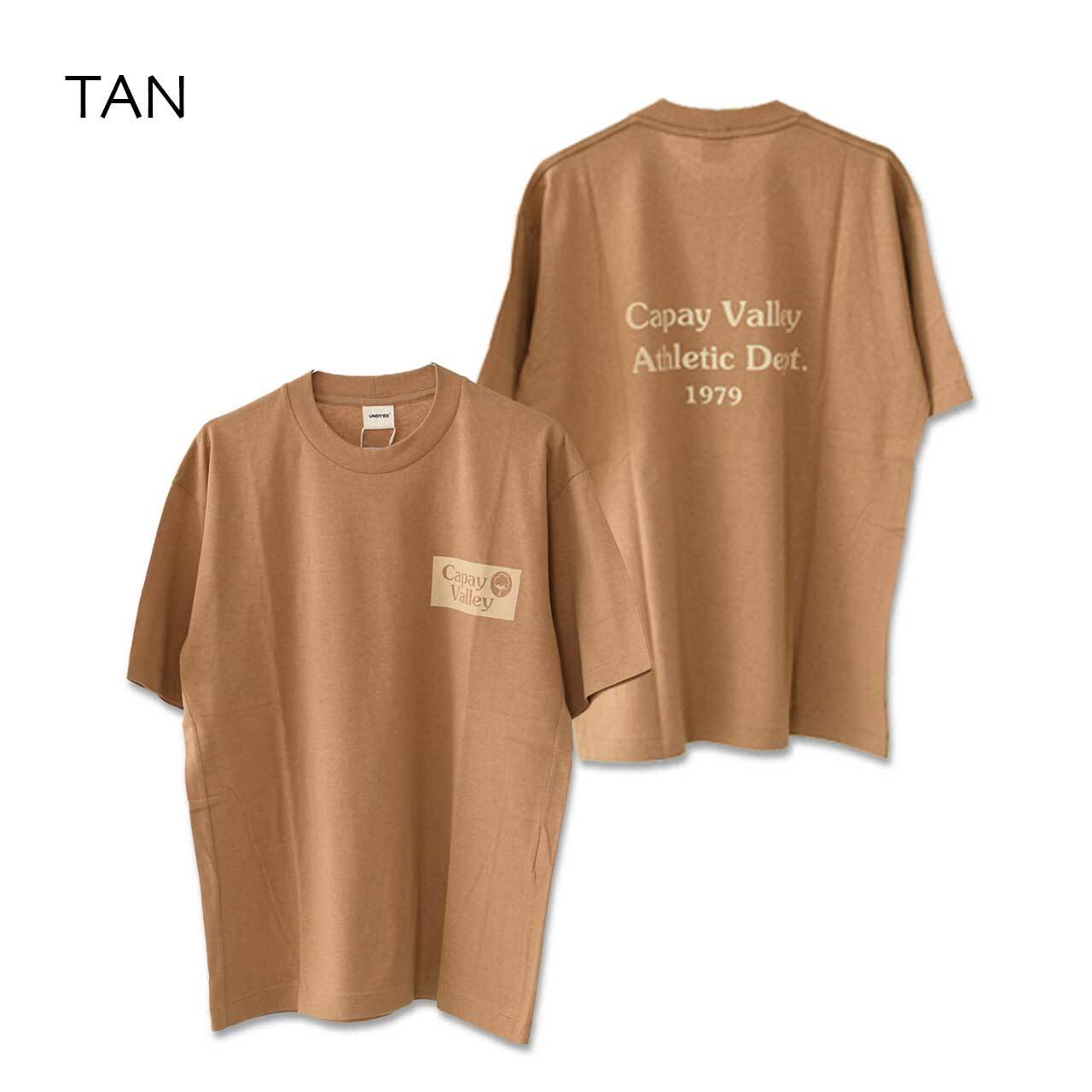 UNDYED STANDARD アンダイドスタンダード / 30PV S/S PtTee CV ATHLETIC / UNS25SST001B / 半袖 Tシャツ / プリント / ユニセックス / 日本製 / 2025春夏 UNDYED [アンダイド] 30PV S/S PtTee(CV ATHLETIC) [UNS25SST001B