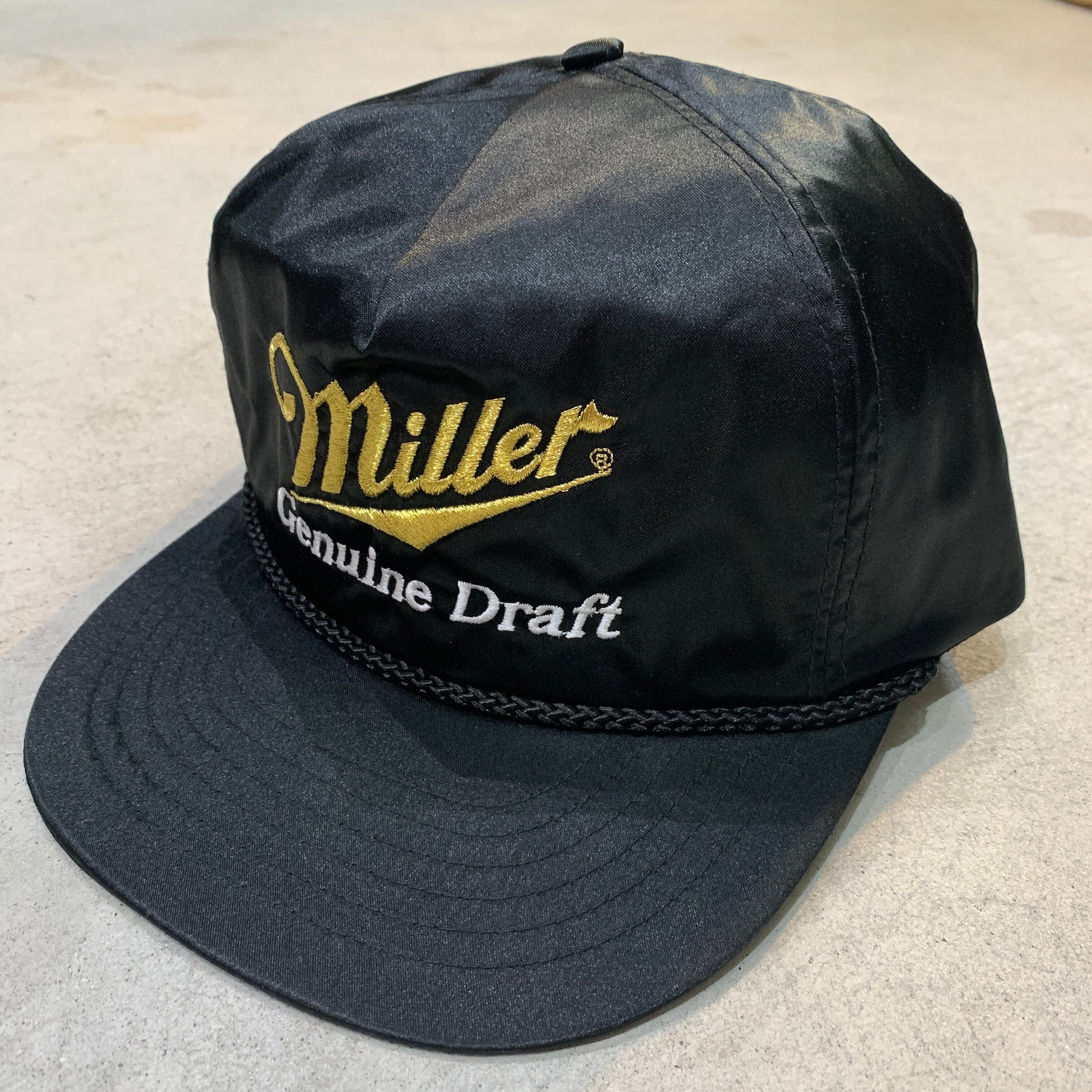 デッドストック 80s MillerGenuineDraft ミラービール 帽子 | 古着屋 Uan