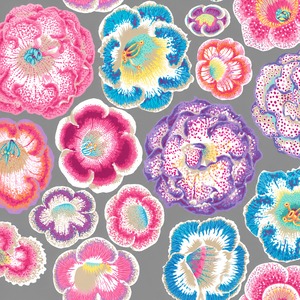 8/21発売！USAコットン Kaffe Fassett（布幅X50cm単位カット）Helen（ヘレン）PWPJ140.PASTEL｜Philip Jacobs