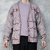 design acryl cardigan