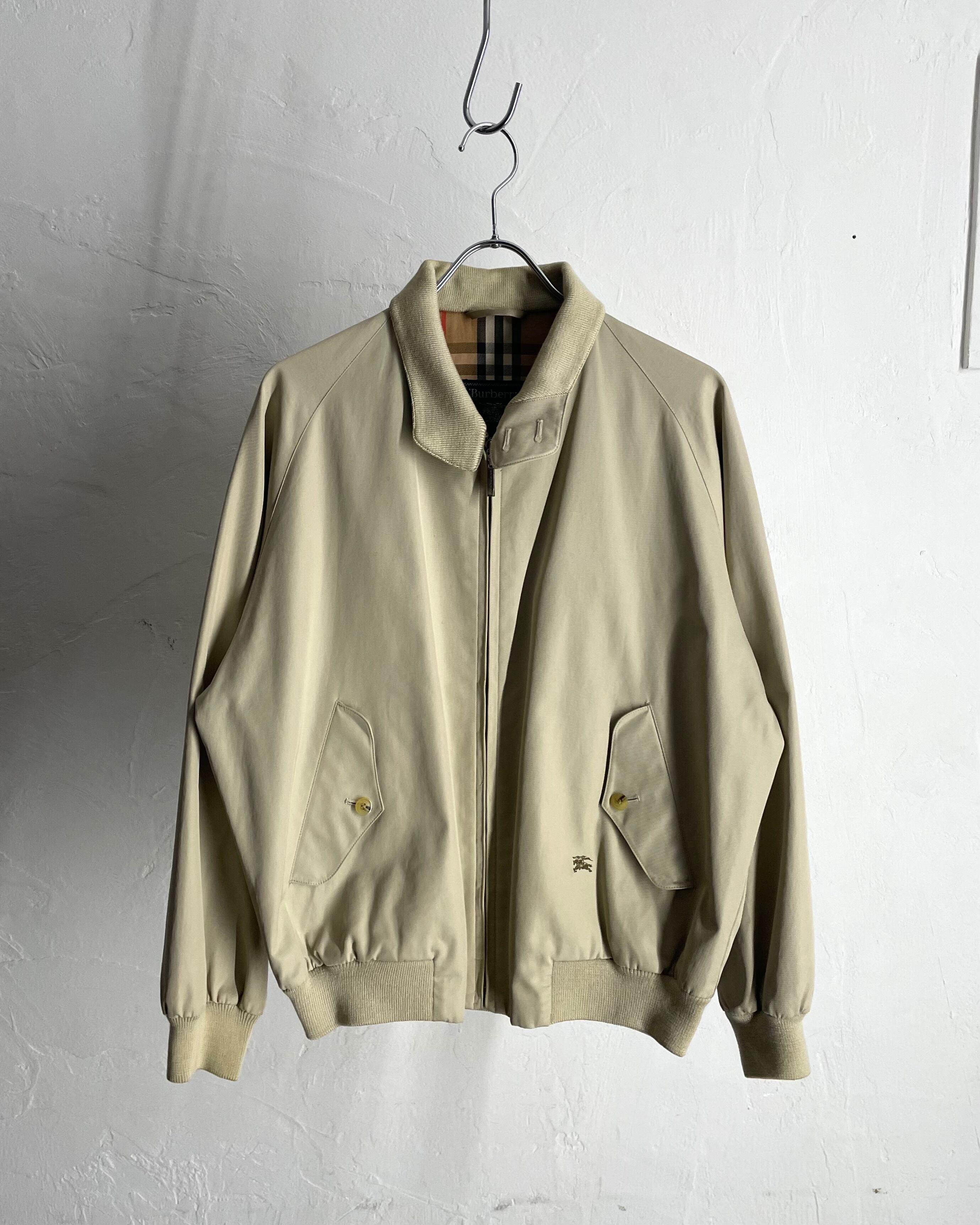 90s Burberry Cotton Gabardine Blouson