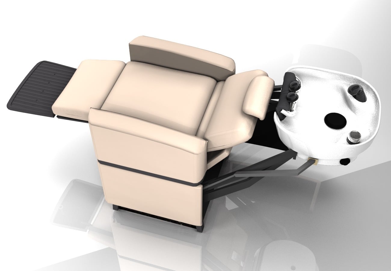 3D MINIMAL SALON UNIT ONE | 3D 理美容データ販売 DIGI DECO