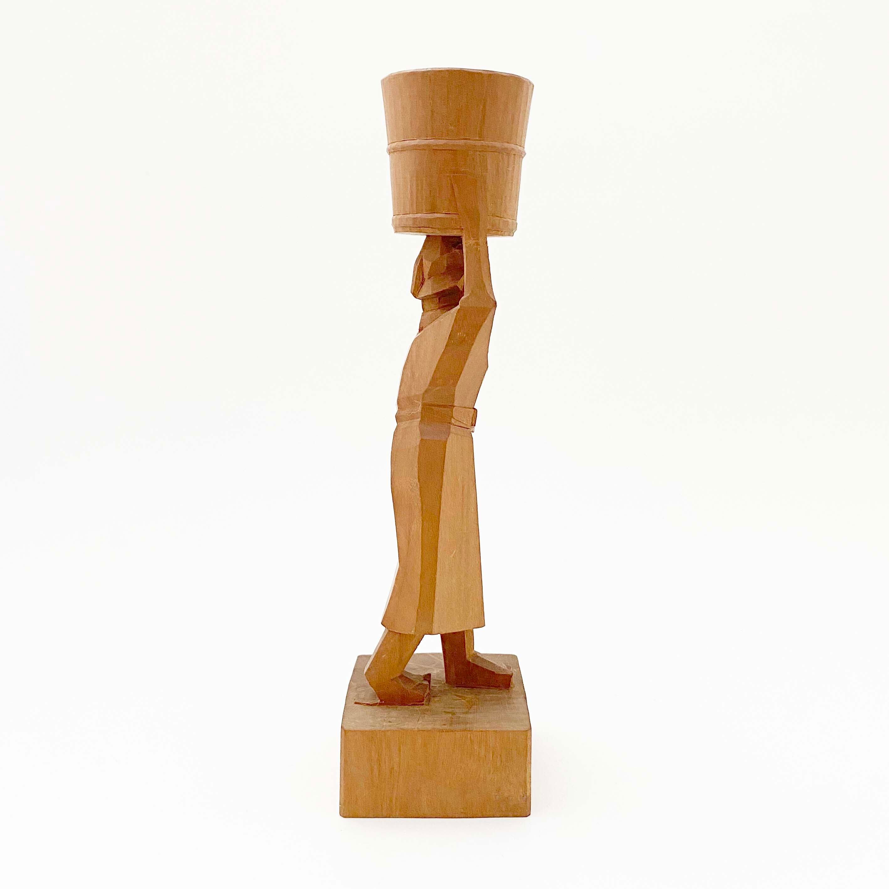 大島一刀彫 あんこ人形（大）