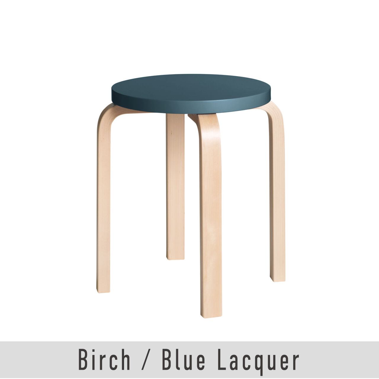 スツール 60 / ブラック リノリウム / Stool 60 / black linoleum