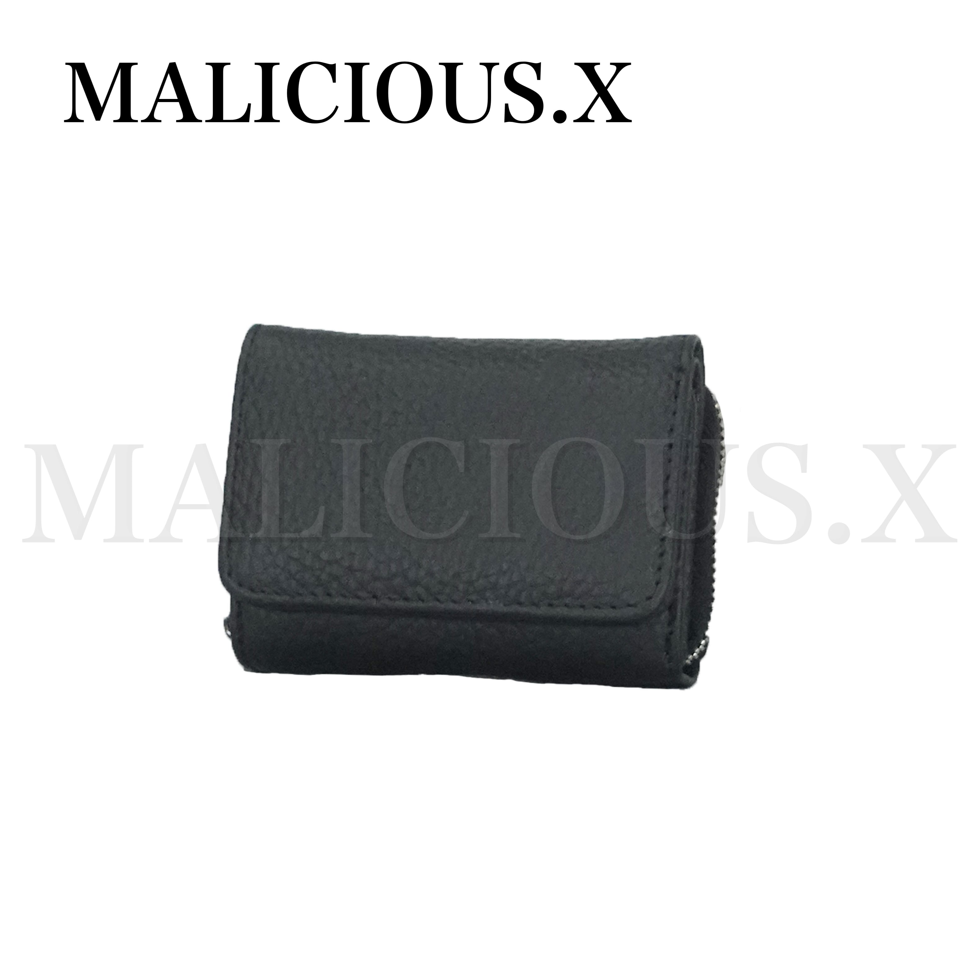 Devil Eye Tri-folding mini wallet(Black) /Red | MALICIOUS.X