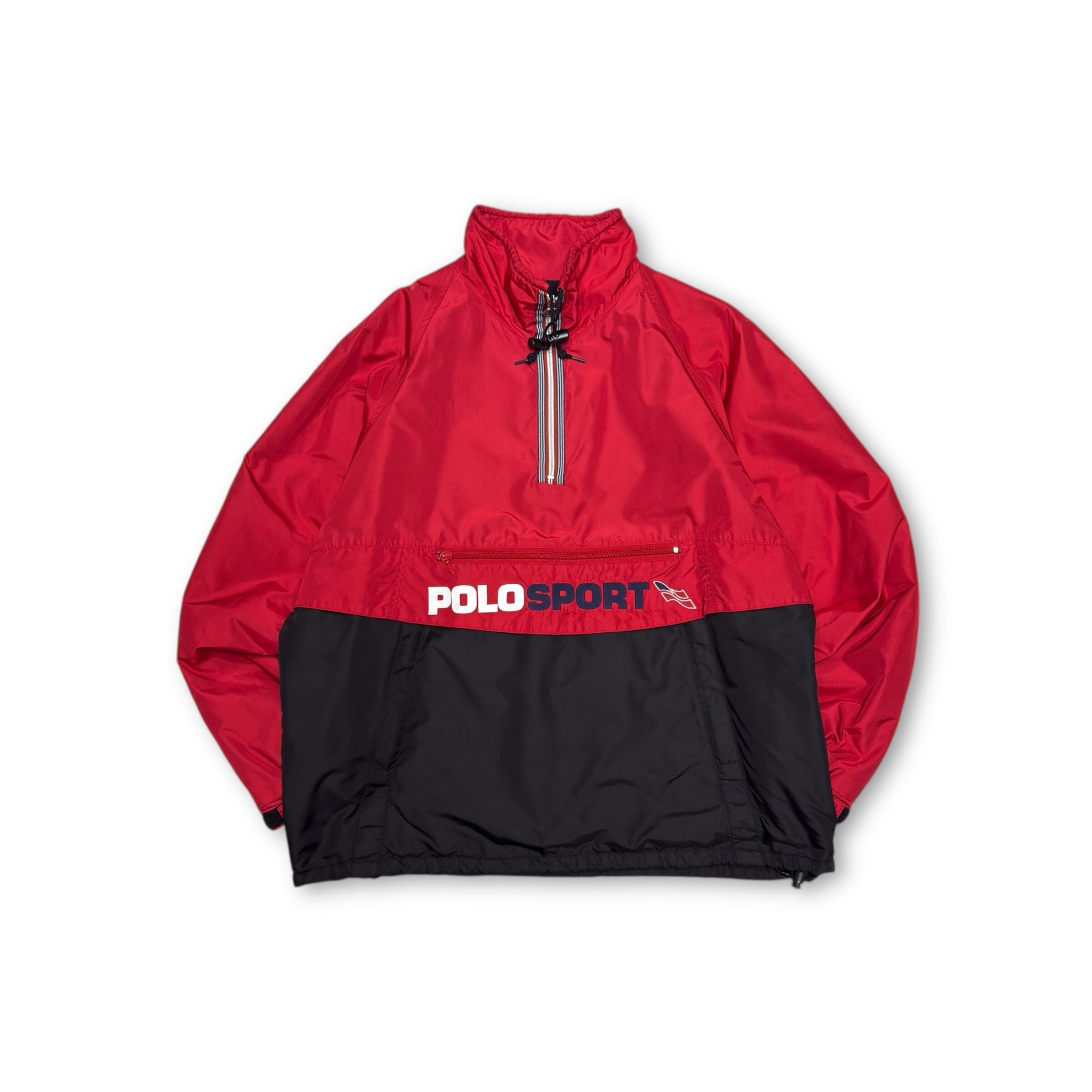 90s POLO SPORT Fleece Lined Pullover Jacket 90年代 ポロスポーツ
