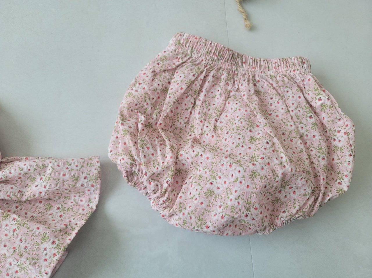 [Moran bebe] Ailly Bloomer Set-up / [모란] 아일리블루머세트