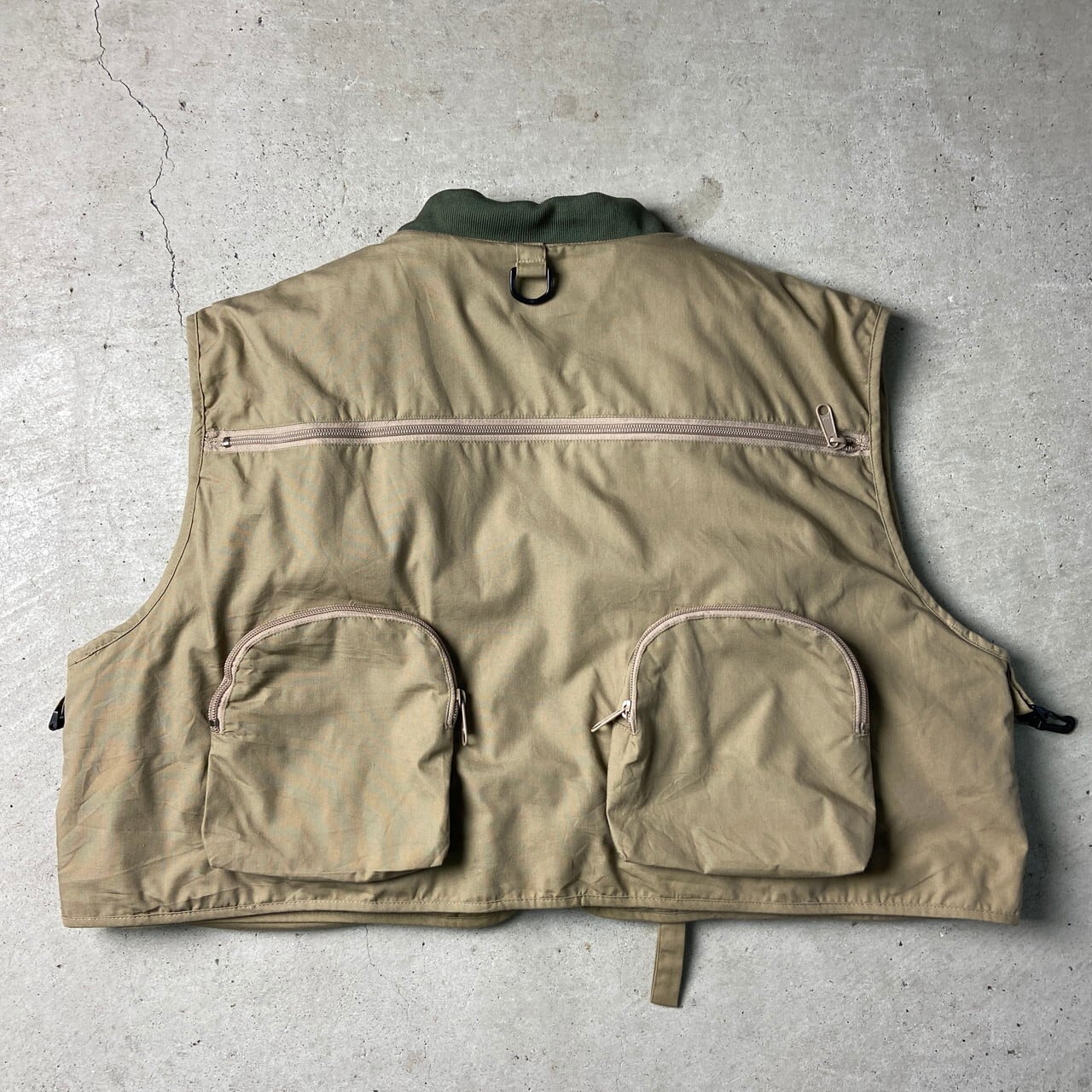 90年代 ORVIS オービス 多ポケット ショート丈 フィッシングベスト 