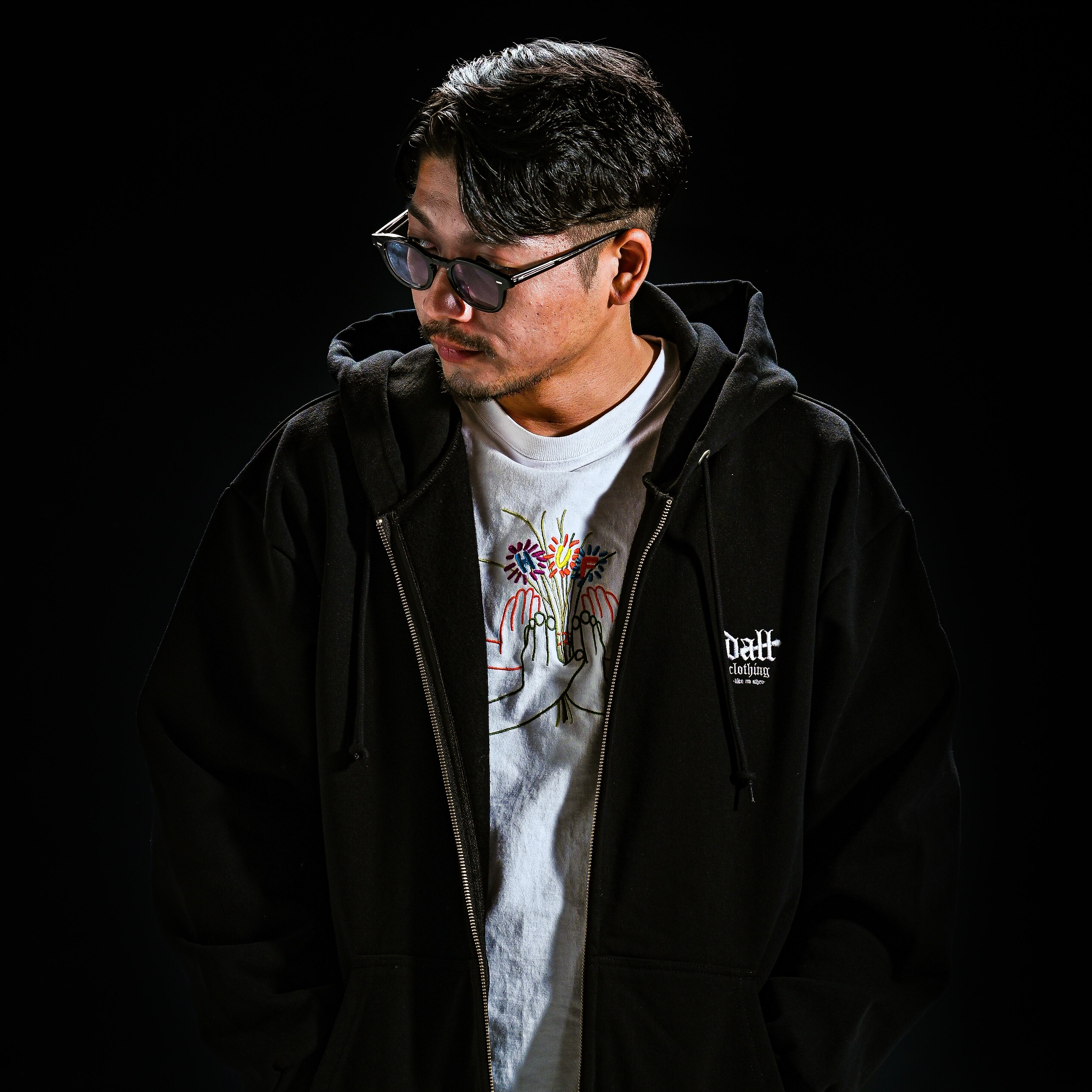 OG SMALL LOGO HEAVYWEIGHT ZIP HOODIE | DALL 