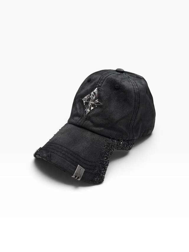【DES'N'ATE】FADED PRINT STADDED CAP