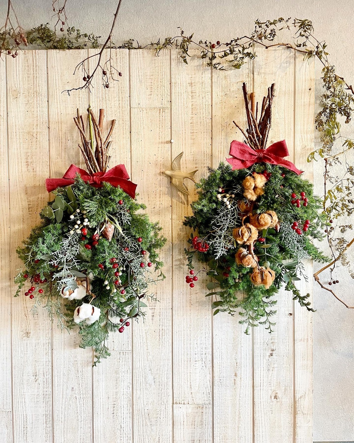 予約販売] クリスマススワッグ | smokyflowers