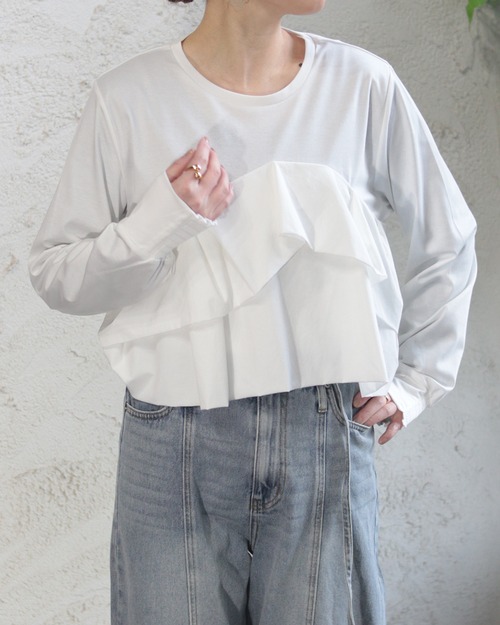 【hunch】フロントフリルロンT　(260161)