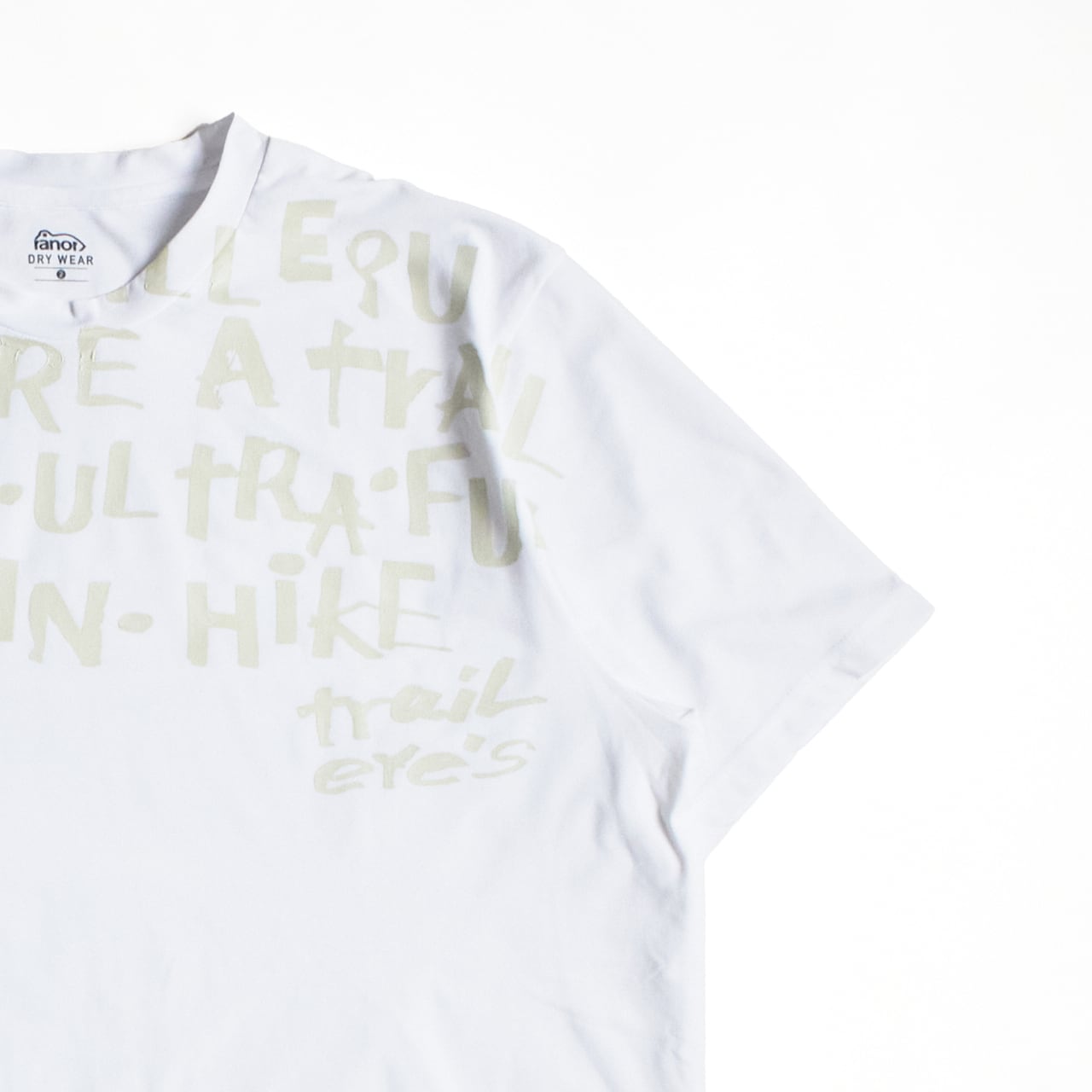 ranor（ラナー）BIG HANDLOGO T -WHITE メンズレディースTシャツ