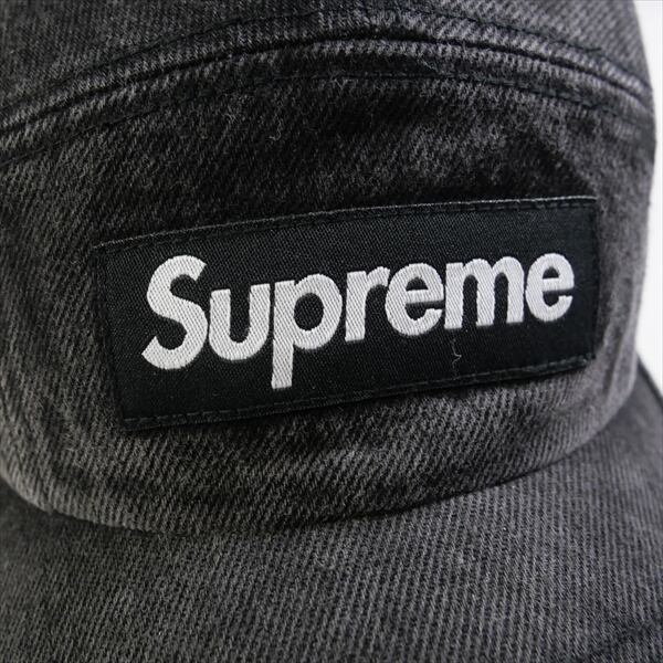 アイテム一覧 SUPREME 23SS 黒 Denim Camp Cap ボックスロゴ
