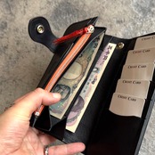 【直営店限定商品】ライダースウォレット リンガー インレイ スティングレイ(サーモンピンク)