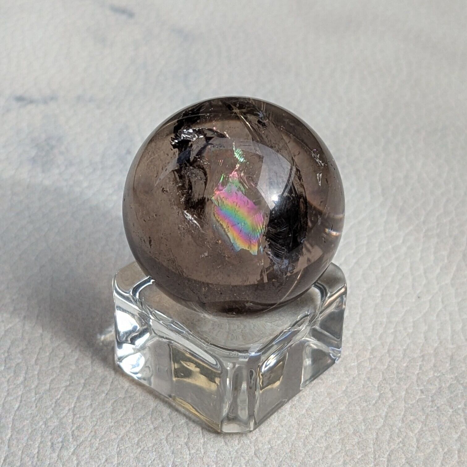 アイリススモーキークォーツ スフィア 約27mm | iris imrama stone