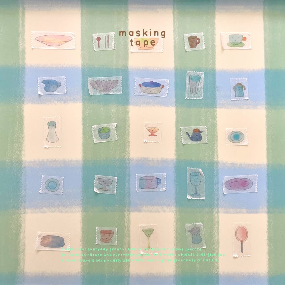 マスキングテープ | 韓国文具・雑貨 kaulcoffee.studio