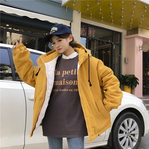 【送料無料】 マウンテンパーカー ジャケット 秋冬 マンパ カジュアル おしゃれ 韓国 かわいい デート フード付き メンズライク オーバーサイズ 大きめサイズ トレンド 着まわし OT-093KJ