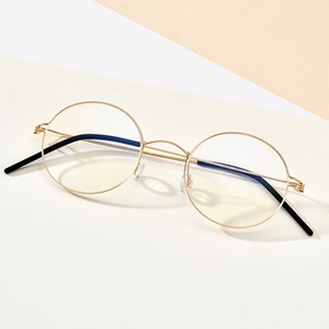 Screwless Titanium Glasses  -round- / スクリューレス チタン メガネ -ラウンド-