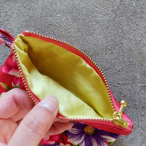 客家花布 フラットミニポーチ