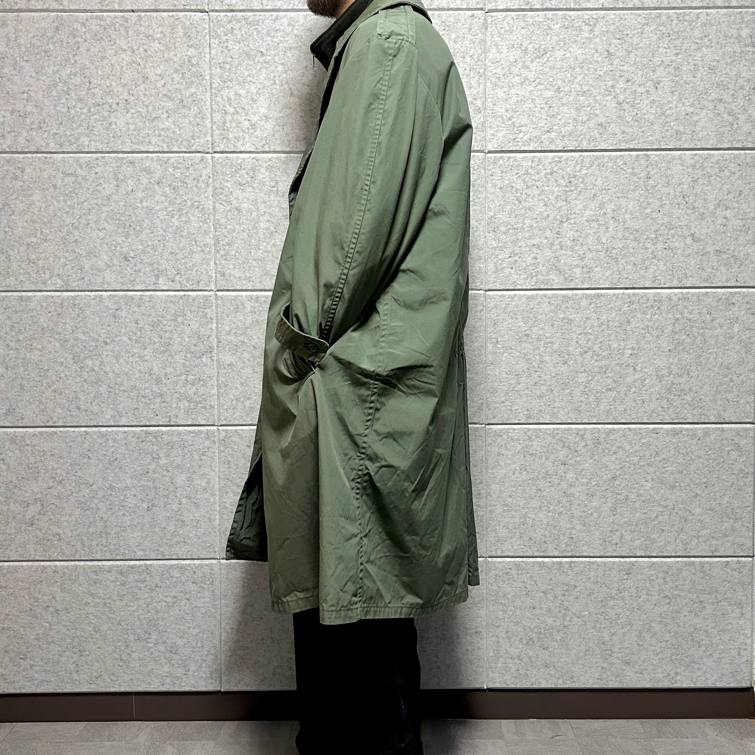 u.s.army】trench coat アメリカ軍 トレンチコート ウエストベルトなし