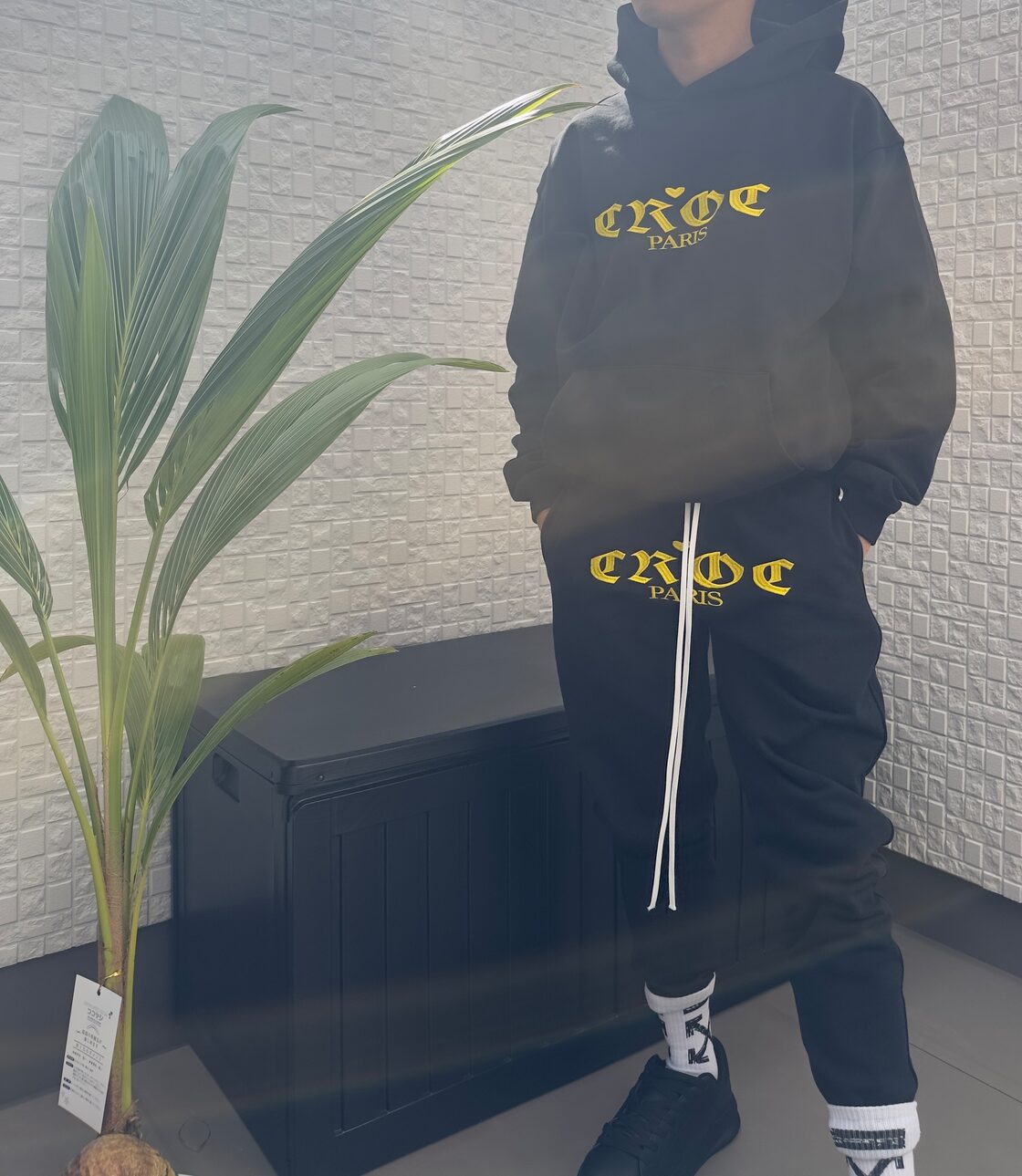 Crystal Ocean dripスタイルセットアップ カップルで着用可能 | PAY ID