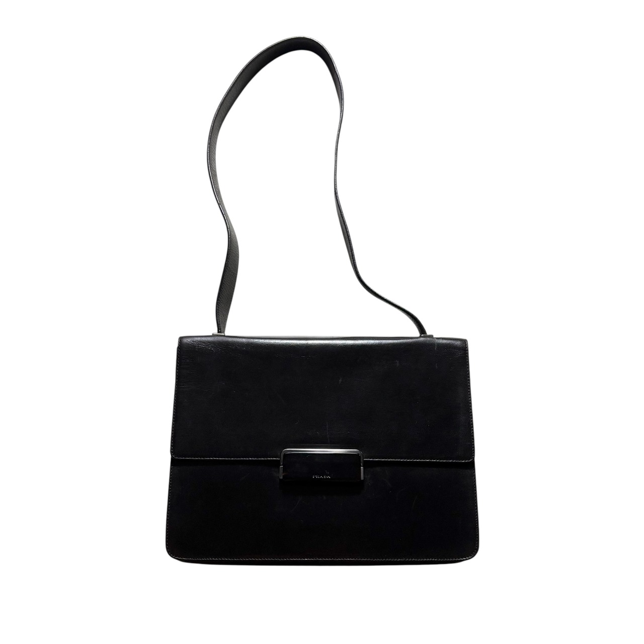 archive 1990’s PRADA leather shoulder bag