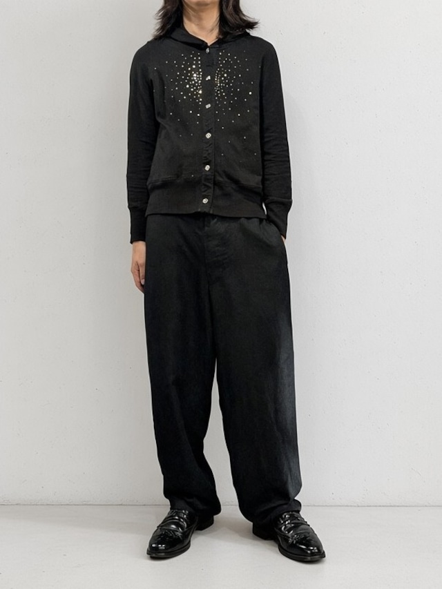 "LINEA UOMO" linen easy slacks