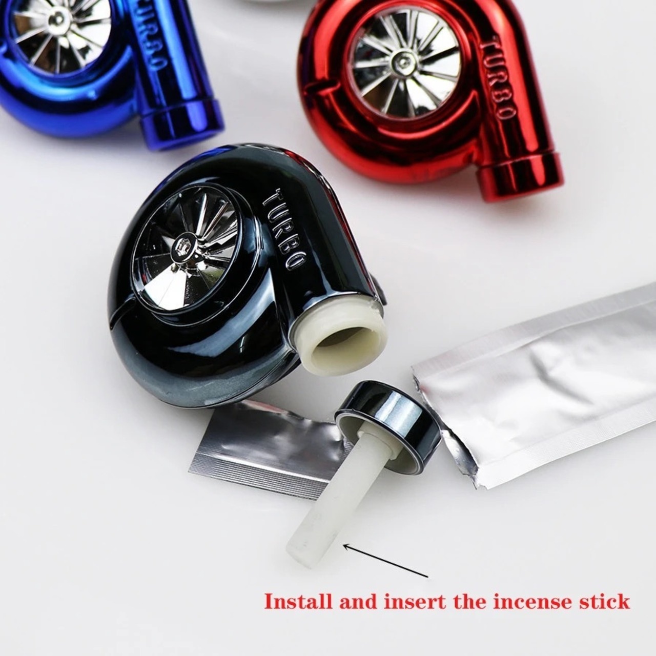 ターボチャージャー型エアフレッシュナー詰め替えスティック