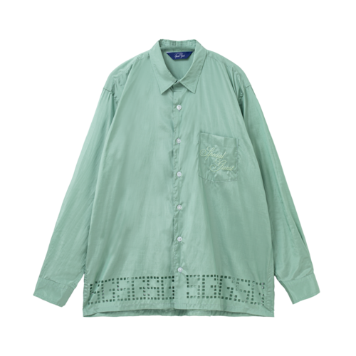 SG perforated L/S Shirts(Green)