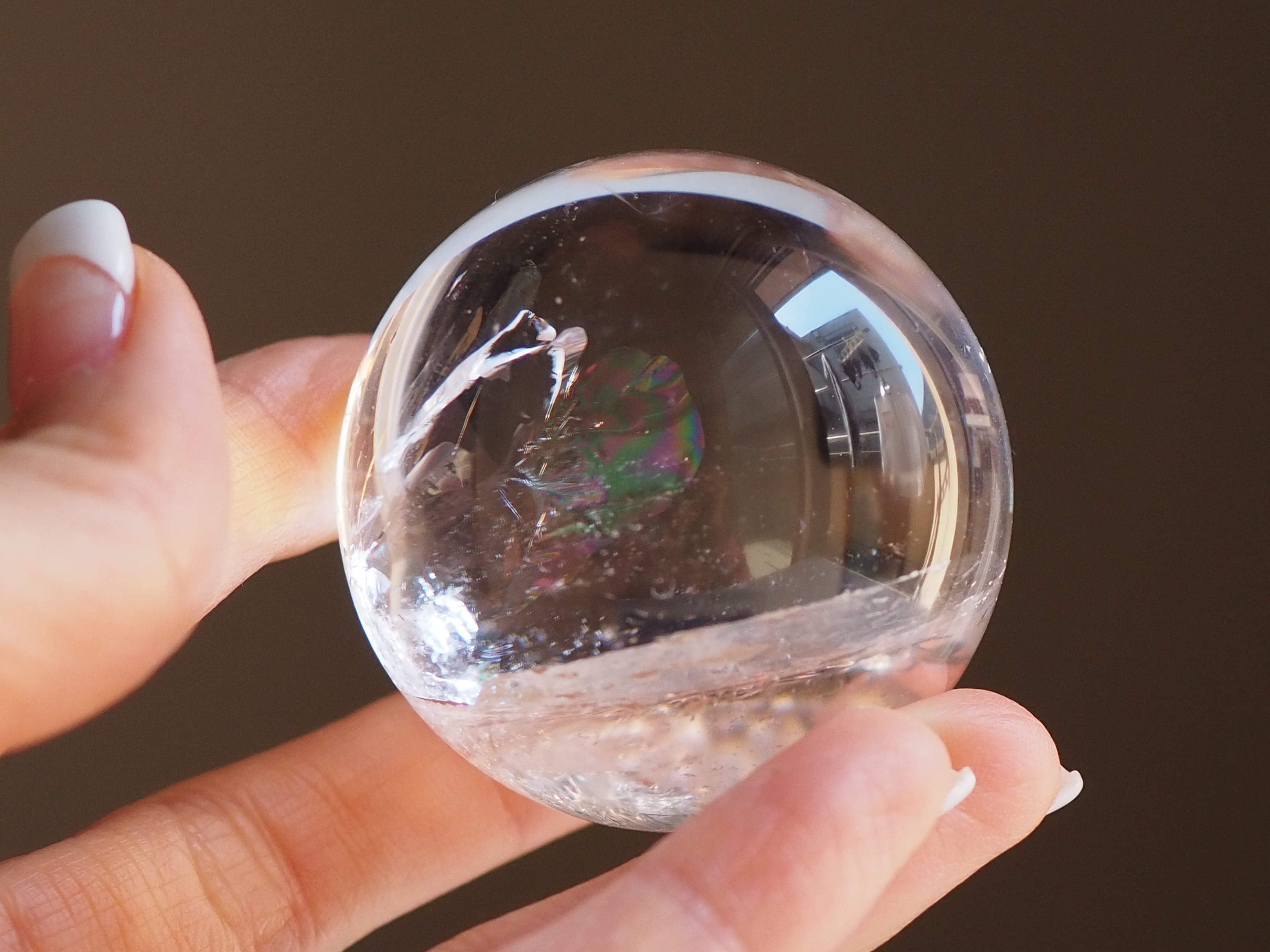 クリアクォーツ・スフィア クリアクォーツ 水晶 スフィア 3個セット クリアクォーツ・スフィア クリアクォーツ 水晶 スフィア 3個セット