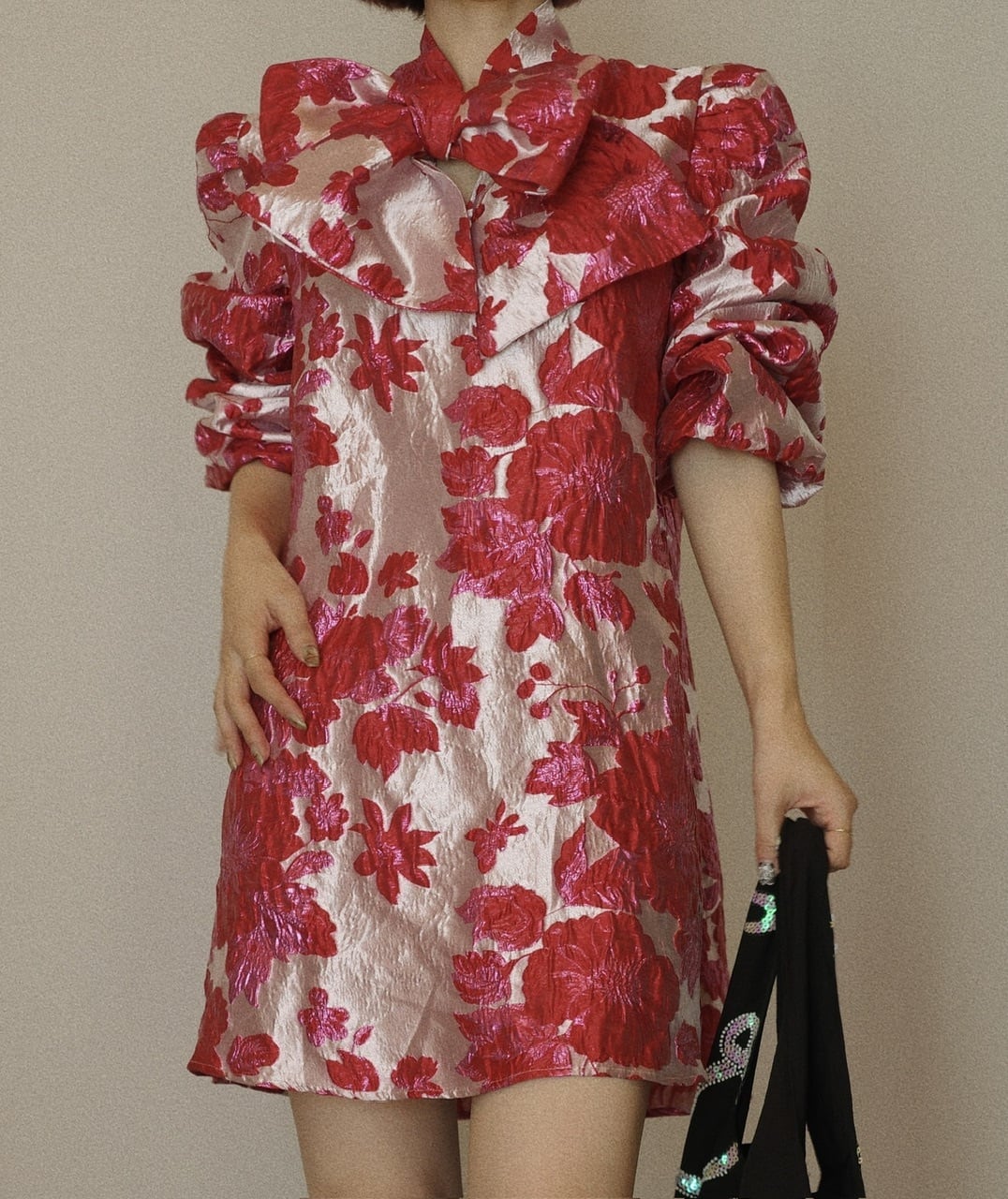 sister Jane】Dolly Jacquard Mini Dress | osrsofficial