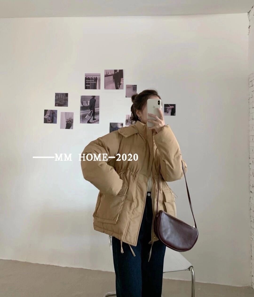 ボリューム中綿ジャケット　AJ42441-6685