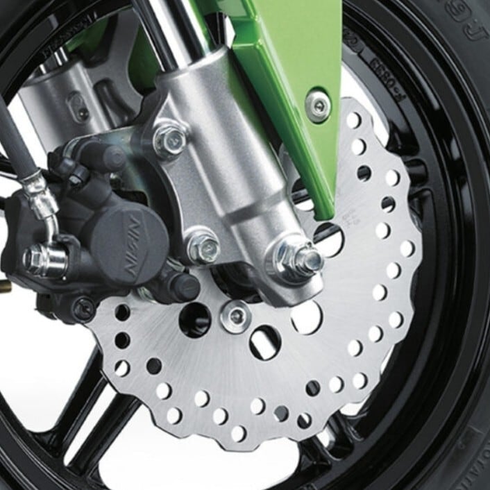 新型リード125用ビックフロントディスクキャリパーサポート190mmから