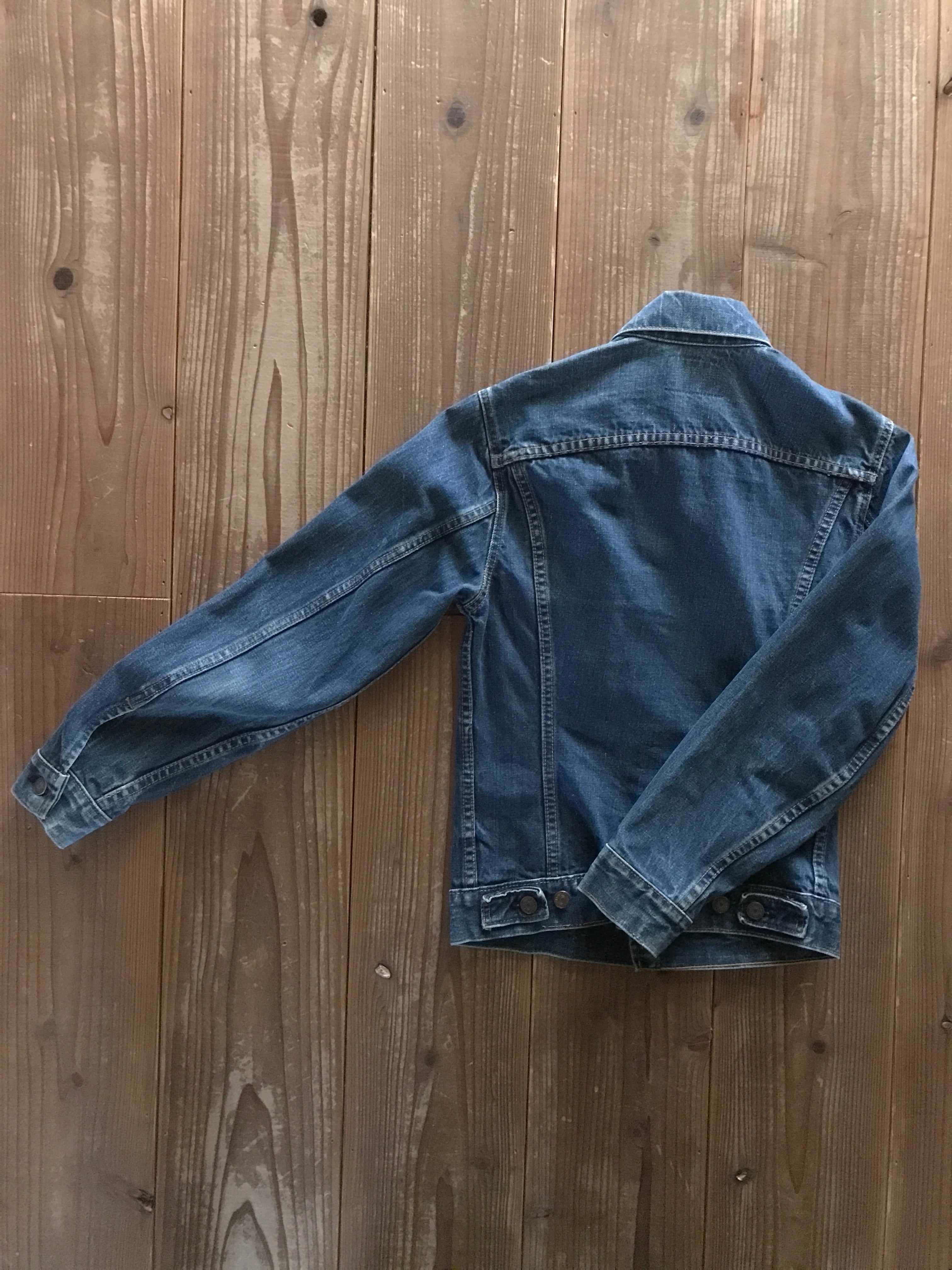 60's　Levi's　70505 BIG-E　デニムJKT　良色落ち　実寸(34位) | Garage Vintage Clothing  powered by BASE