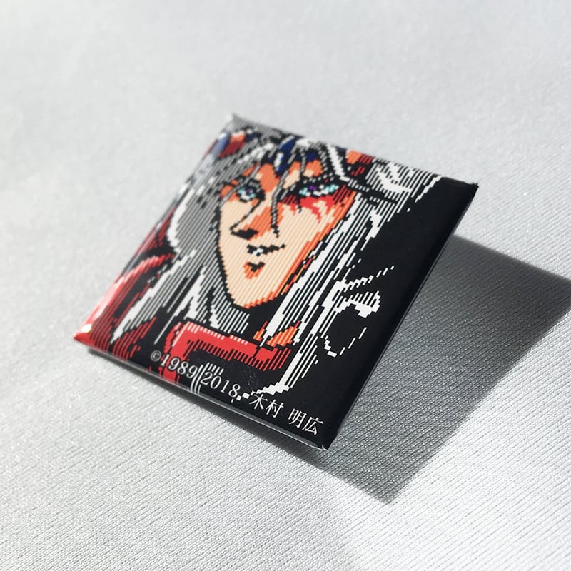 エメラルドドラゴン・スクエア缶バッジ「オストラコン」 | ピクセル