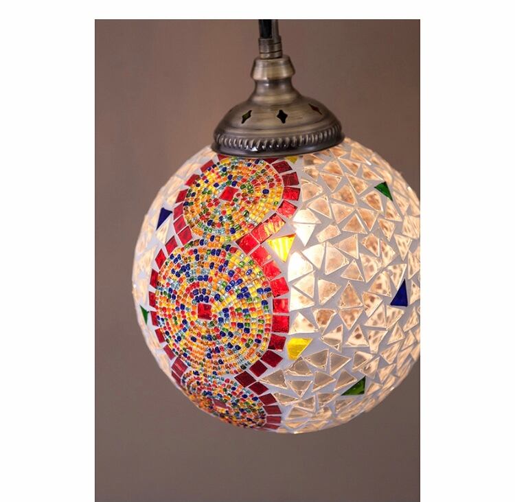 吊照明】ジョルダンモザイクランプ［ペンダントランプ］(S )＜LED付属＞