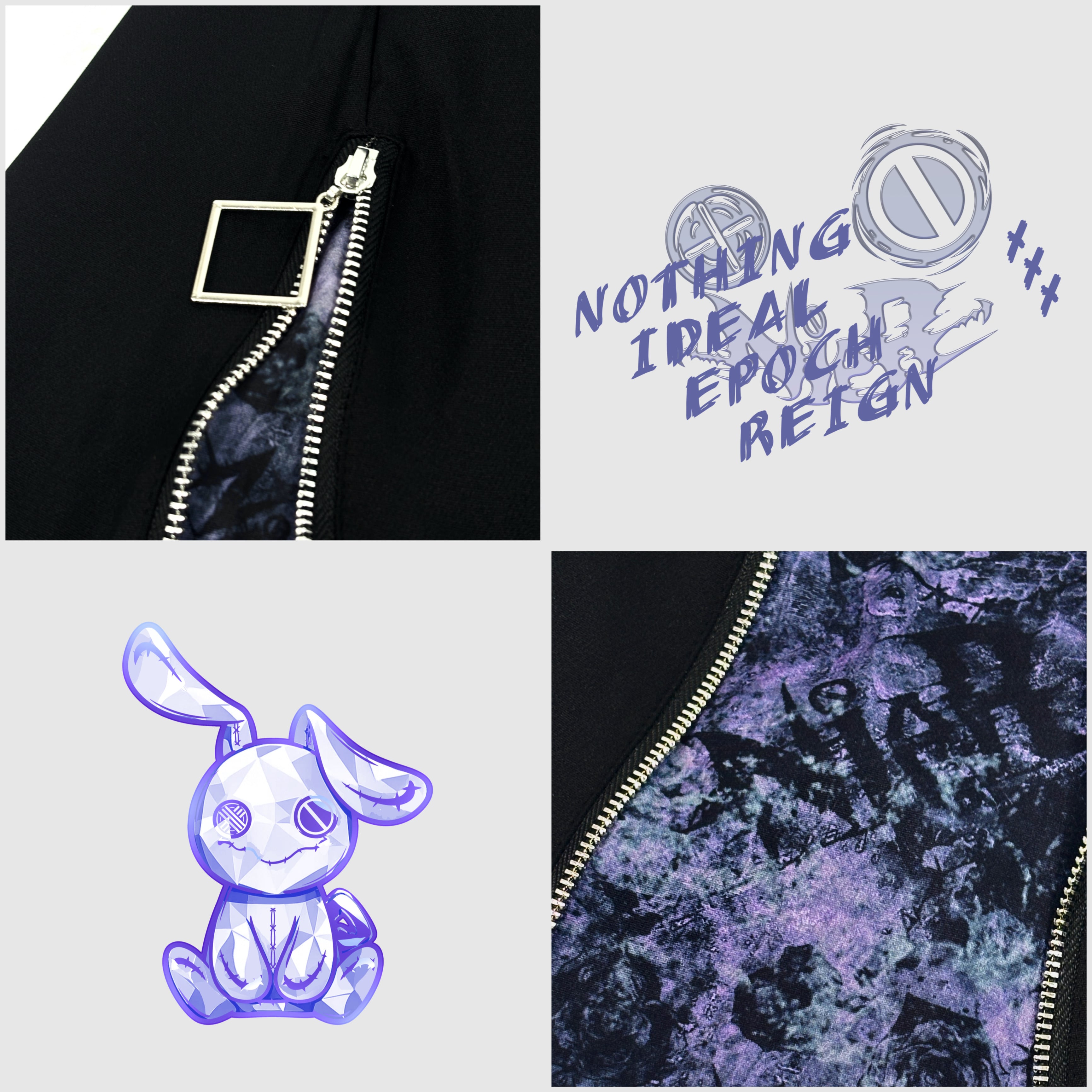 ROSE ART PATTERN 2WAY 七分丈WIDE PANTS. | NIER CLOTHING